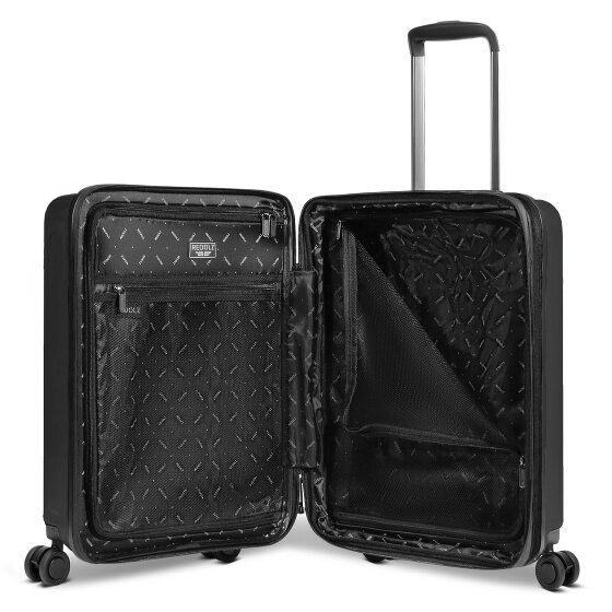 Redolz Essentials 14 4 Rollen Kabinentrolley S 55 cm Laptopfach mit Dehnfalte