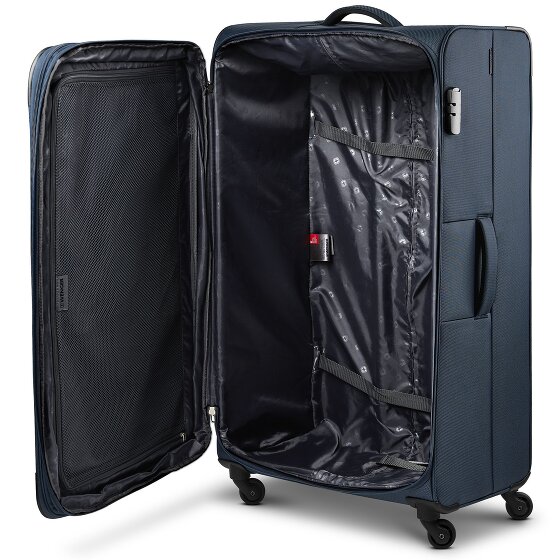 Wenger Beaumont 4-Rollen Trolley XL 87 cm Sondergrösse mit Dehnfalte
