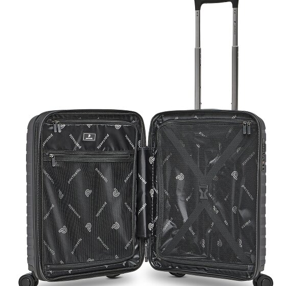 Pactastic Collection 04 THE CABIN + 4 Rollen Kabinentrolley S 55 cm mit Dehnfalte
