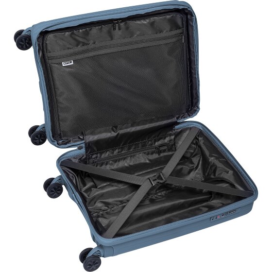 Epic Halo 4 Rollen Kabinentrolley 55 cm mit Dehnfalte