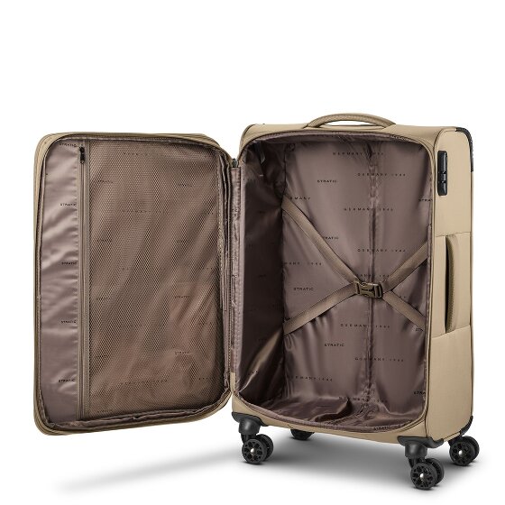 Stratic taska 4 Rollen Trolley M 65 cm mit Dehnfalte