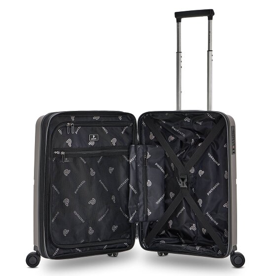Pactastic Collection 01 4 Rollen Kabinentrolley S 55 cm mit Dehnfalte