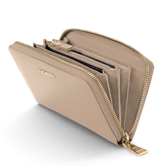 Lazarotti Bologna Leather XL Zip-Around Geldbörse Leder 19 cm
