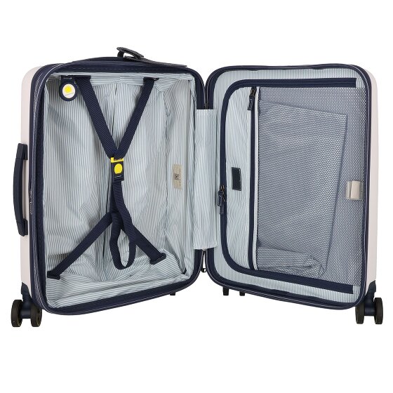 Delsey Paris Cadence 4 Rollen Kabinentrolley 55 cm mit Dehnfalte