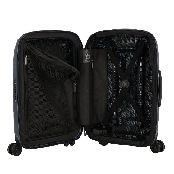 Samsonite Attrix 4 Rollen Kabinentrolley 55 cm mit Dehnfalte
