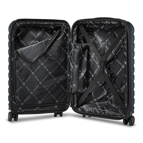 Smartbox Edition 01 4 Rollen Kabinentrolley 55 cm mit Dehnfalte