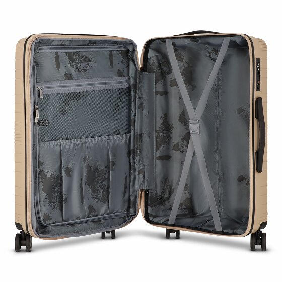 Franky Dallas 3.0 4 Rollen Trolley M 65 cm mit Dehnfalte