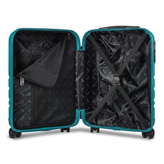 Redolz Pro ABS 4 Rollen Kabinentrolley 53 cm