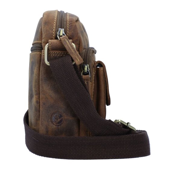 Greenburry Vintage Umhängetasche Leder 18 cm
