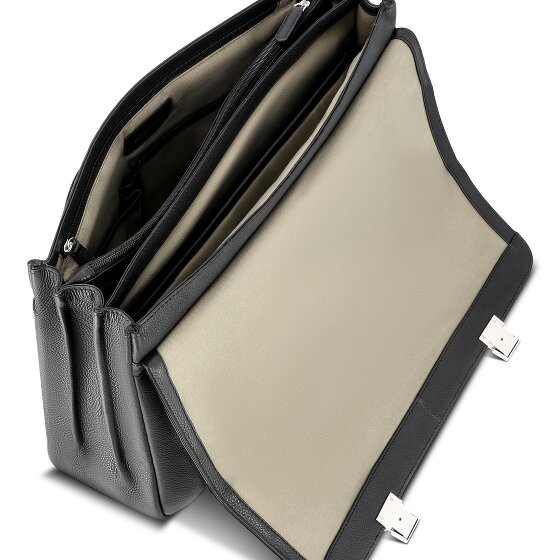 bugatti Valencia Aktentasche Leder 43 cm Laptopfach