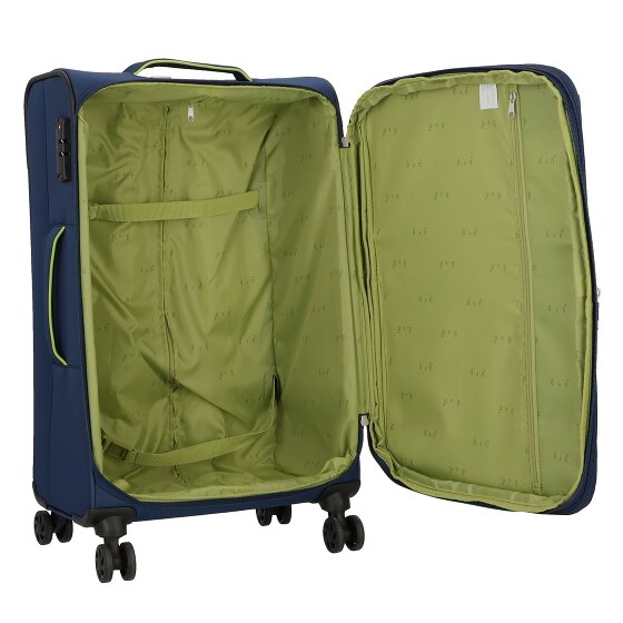 d&n Travel Line 6704 4 Rollen Kofferset 3-teilig