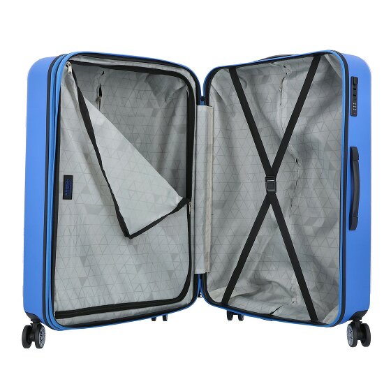 Gabol Future Plus 4 Rollen Trolley 74 cm mit Dehnfalte