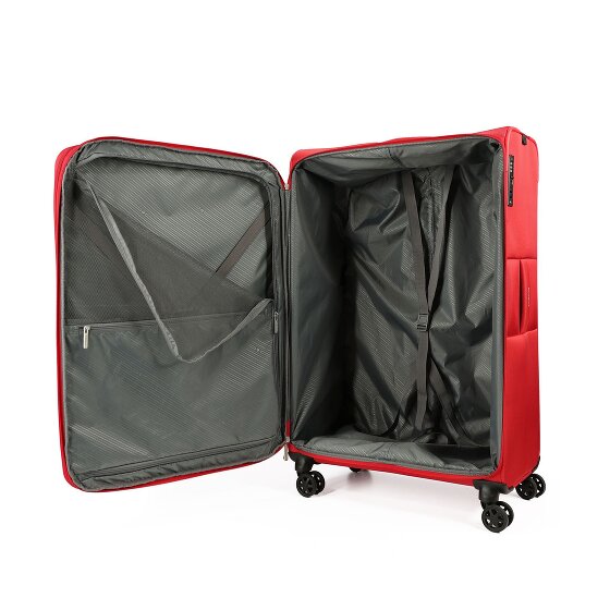 Samsonite Base Breeze 4 Rollen Trolley 81 cm mit Dehnfalte