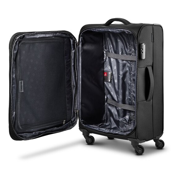 Wenger Beaumont 4 Rollen Trolley M 67 cm mit Dehnfalte