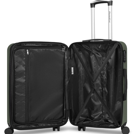 Check.In Paradise 2.0 4 Rollen Trolley M 68 cm mit Dehnfalte