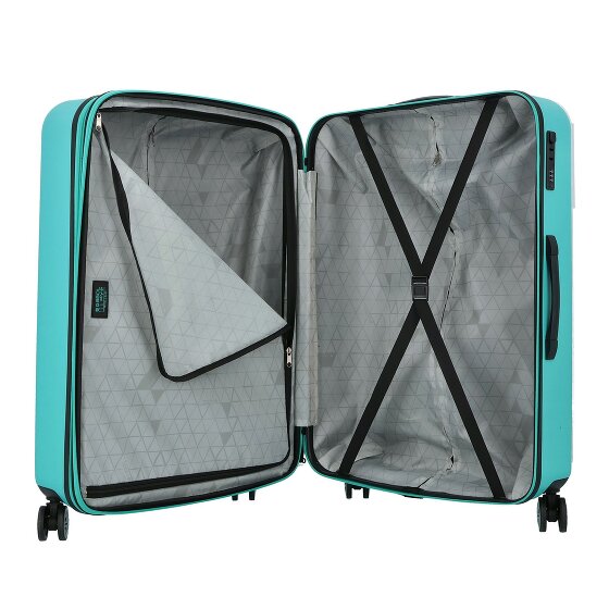 Gabol Future Plus 4 Rollen Trolley 74 cm mit Dehnfalte