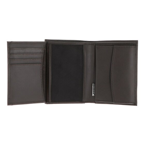 oxmox Leather Geldbörse RFID Schutz Leder 10 cm