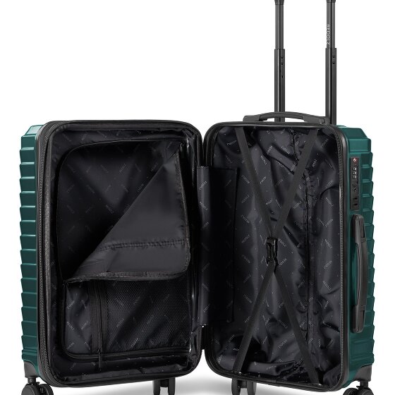 Redolz Essentials 18 2.0 4 Rollen Kabinentrolley S 55 cm mit Dehnfalte