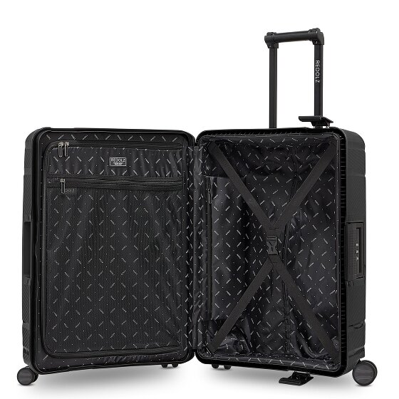 Redolz Essentials 15 4-Rollen Trolley 65 cm mit Dreipunkt-Verschluss