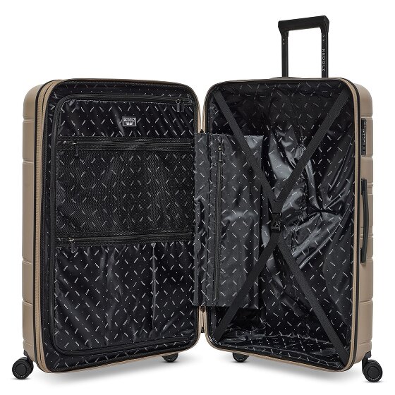 Redolz Essentials 11 4 Rollen Trolley 76 cm mit Dehnfalte