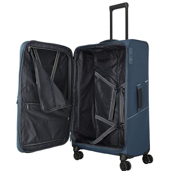 Travelite Skaii 4 Rollen Trolley L 78 cm mit Dehnfalte
