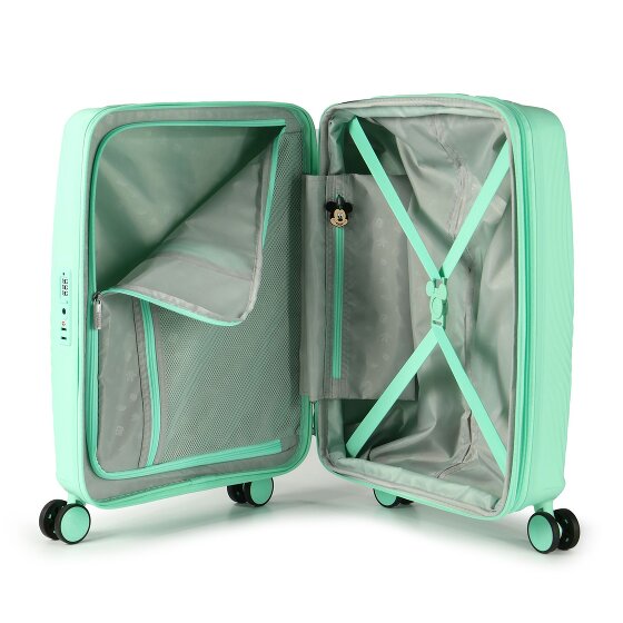 American Tourister Mickey Magic 4 Rollen Kabinentrolley 55 cm mit Dehnfalte