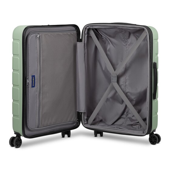 Saxoline Miami 4 Rollen Trolley M 65 cm mit Dehnfalte