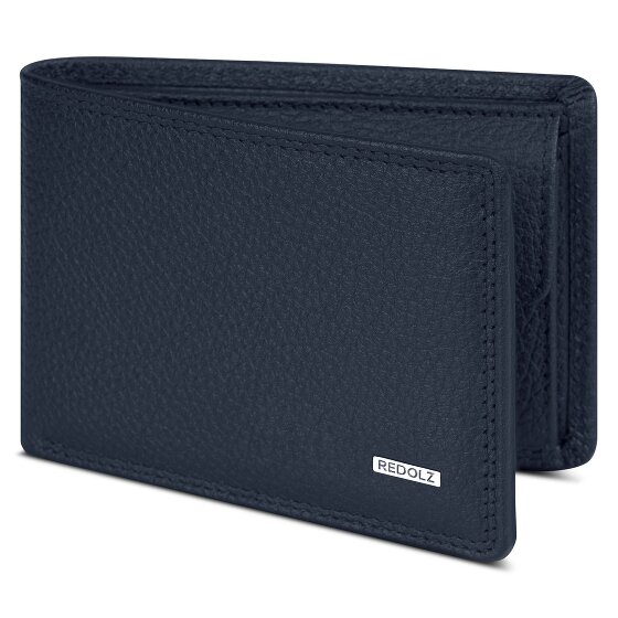 Redolz Leather Essentials QF kleine Geldbörse RFID Leder 10,5 cm