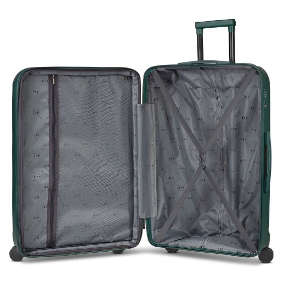 d&n South Dakota 4 Rollen Trolley L 76 cm mit Dehnfalte