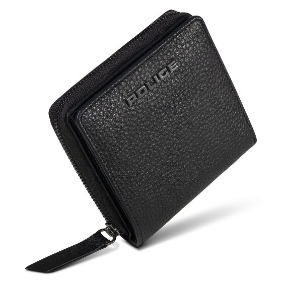 Police Geldbörse Leder 10 cm