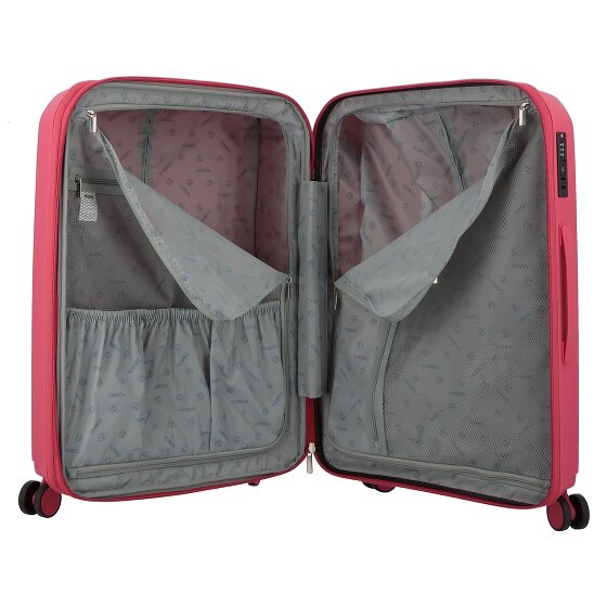 Gabol Infinity 4 Rollen Trolley 66 cm mit Dehnfalte