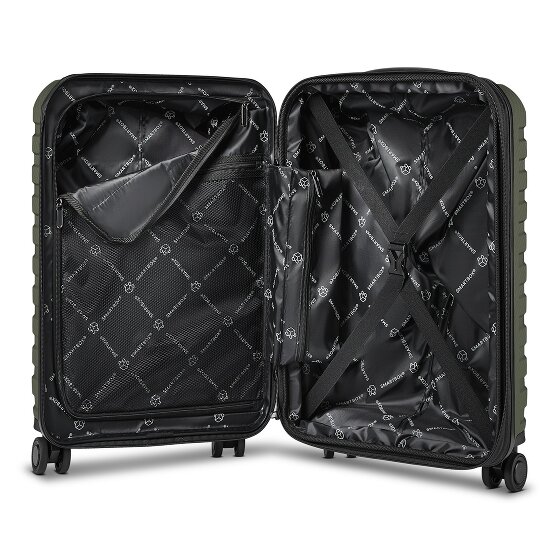 Smartbox Edition 01 4 Rollen Kabinentrolley 55 cm mit Dehnfalte