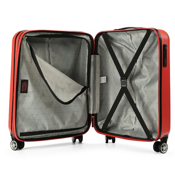 Gabol Future Plus 4 Rollen Kabinentrolley 55 cm mit Dehnfalte