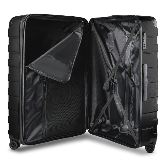 Tonino Lamborghini Milano 4 Rollen Trolley 83 cm mit Dehnfalte