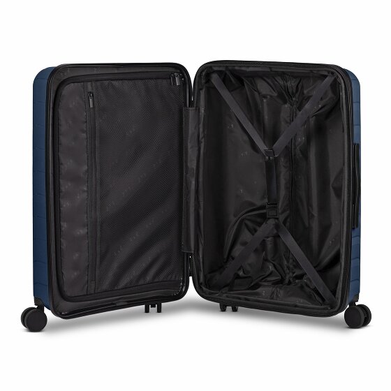 d&n Toronto 4 Rollen Trolley M 65 cm mit Dehnfalte