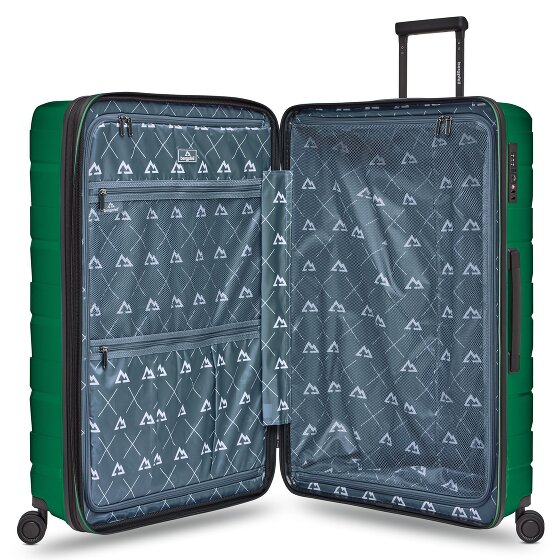 Bergpfeil Travel 4-Rollen Trolley L 75 cm mit Dehnfalte