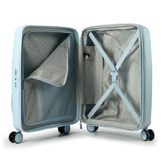 American Tourister Mickey Magic 4 Rollen Kabinentrolley 55 cm mit Dehnfalte