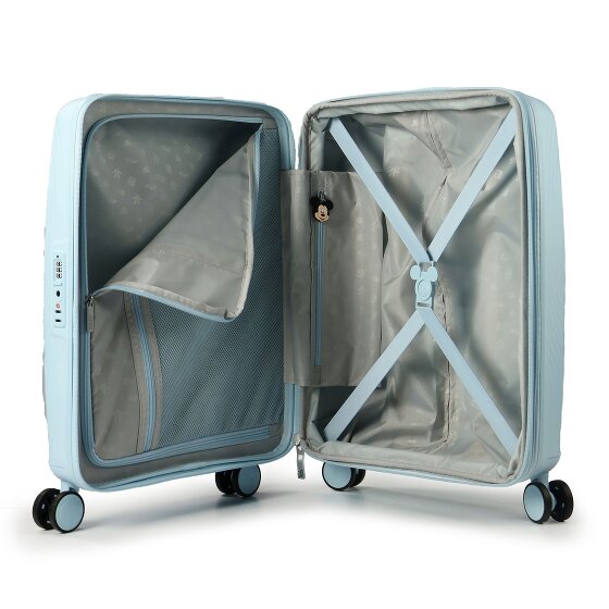 American Tourister Mickey Magic 4 Rollen Kabinentrolley 55 cm mit Dehnfalte