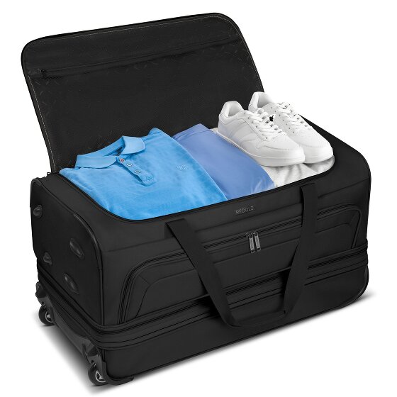 Redolz Duffle Essentials 2-Rollen Reisetasche Set 2-tlg. L+L mit Dehnfalte