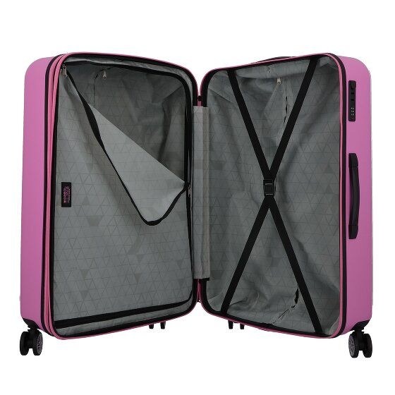 Gabol Future Plus 4 Rollen Trolley 74 cm mit Dehnfalte