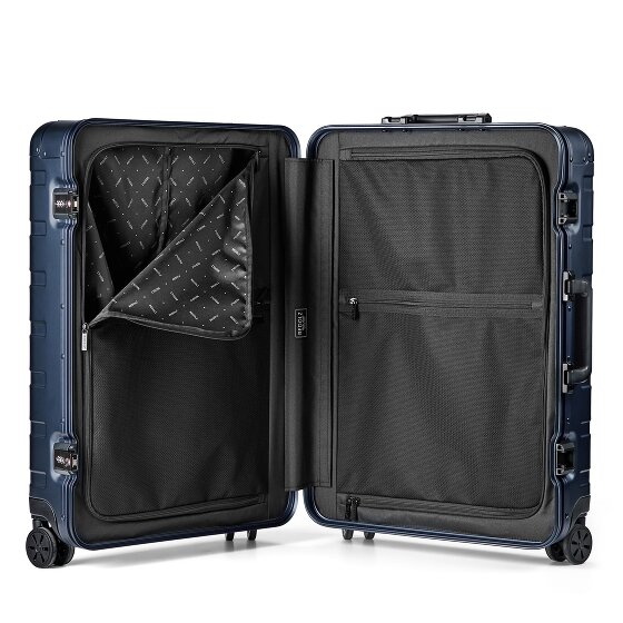 Redolz Pro Aluminium 4-Rollen Kofferset S+L