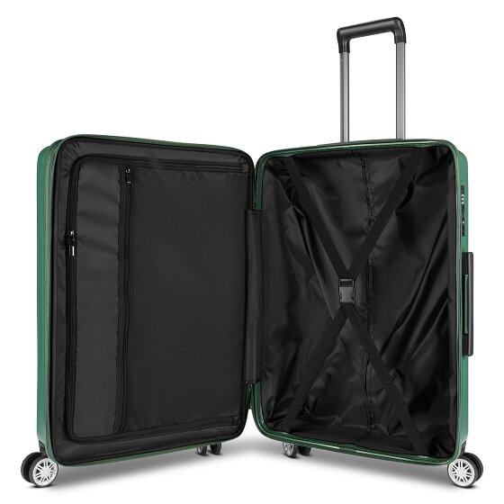 Bric's Cervia 2.0 4 Rollen Trolley M 69 cm mit Dehnfalte