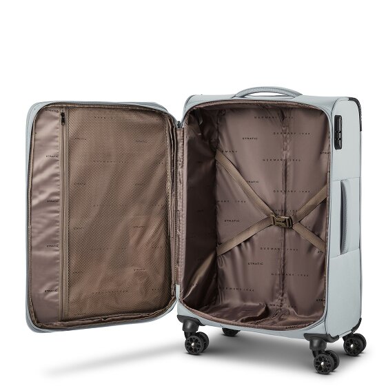 Stratic taska 4 Rollen Trolley M 65 cm mit Dehnfalte