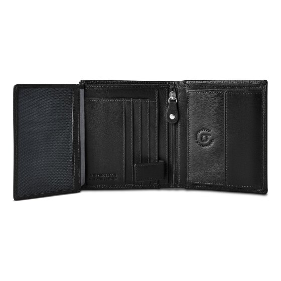 bugatti Valencia Geldbörse RFID Schutz Leder 12 cm