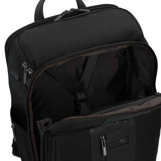 Piquadro Brief Reiserucksack Leder 43 cm laptopfach