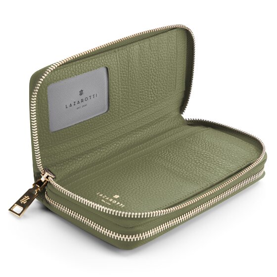 Lazarotti Bologna Leather Geldbörse RFID Schutz Leder 20 cm