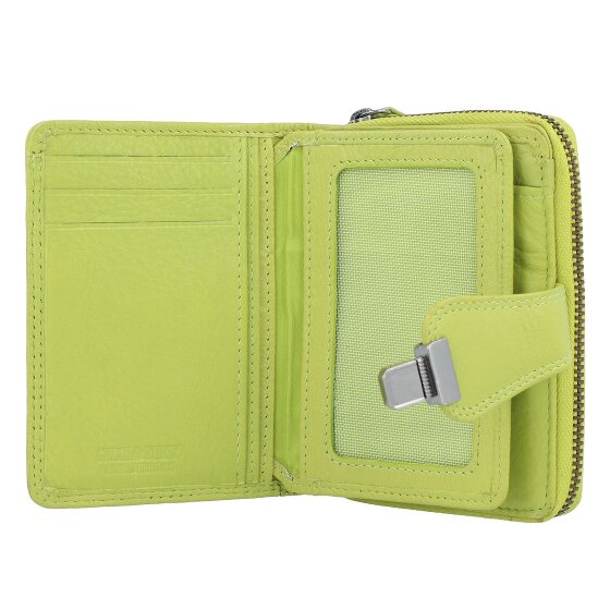 Greenburry Spongy Geldbörse Leder 9 cm
