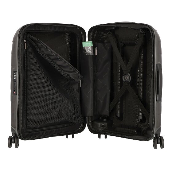 Samsonite Attrix 4 Rollen Kabinentrolley 55 cm mit Dehnfalte