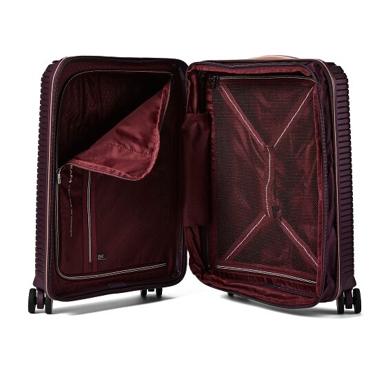 Polestream Paris 4 Rollen Kabinentrolley 55 cm mit Dehnfalte