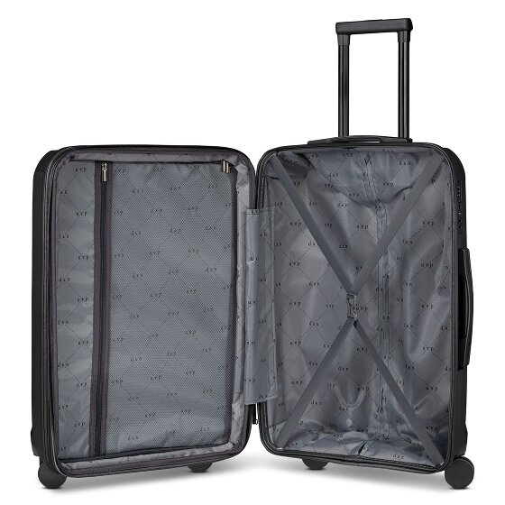 d&n South Dakota 4 Rollen Kofferset 3-teilig mit Dehnfalte